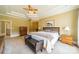 Main bedroom with high ceilings, large windows, and ample space for furniture at 2073 Hambridge Ave, Kannapolis, NC 28081