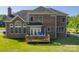 Brick house with deck and backyard at 2073 Hambridge Ave, Kannapolis, NC 28081