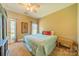 Spacious bedroom with large windows and ceiling fan at 2073 Hambridge Ave, Kannapolis, NC 28081