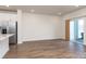 Bright living room with hardwood floors and access to back patio at 3820 Shider Ln, Kannapolis, NC 28081