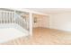 Spacious dining area with hardwood floors and elegant chandelier at 7340 Pebblestone Dr # C, Charlotte, NC 28212