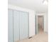 Spacious bedroom with double doors and closet at 7340 Pebblestone Dr # C, Charlotte, NC 28212
