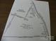 30-acre land survey showing boundaries and features at 444 Badin Lake Rd, New London, NC 28127