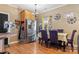 Eat in kitchen with stainless steel appliances and ample cabinet space at 1000 Creekside Dr, Lincolnton, NC 28092