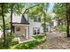 White house exterior with black accents and walkout basement at 4426 Pine St # 74, Kannapolis, NC 28081