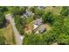 Aerial view of two houses on a wooded lot at 4426 Pine St # 74, Kannapolis, NC 28081