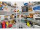 Well-organized pantry with ample shelving for storage at 168 Delight Loop, Statesville, NC 28677