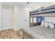 Bedroom with built-in bunk beds and double door closet at 919 Edgemont Ave, Belmont, NC 28012