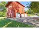 Detached garage with three car spaces and upper level at 640 Davie Ave, Statesville, NC 28677