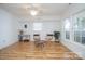 Light-filled living area with hardwood floors and comfortable seating at 192 Clearview Point Dr, Mount Gilead, NC 27306