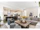 Open concept living room with kitchen and dining room views at L4 Marietta Rd # 4, Mooresville, NC 28117