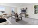 Spacious Gathering room with comfortable seating and a large TV at L4 Marietta Rd # 4, Mooresville, NC 28117