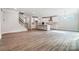 Open concept kitchen with island and stainless steel appliances at 2024 Cedar Falls Dr # 9, Waxhaw, NC 28173