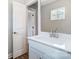 Bathroom with white vanity, sink, and mirror at 2024 Cedar Falls Dr # 9, Waxhaw, NC 28173