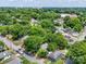 Aerial view of the house and surrounding neighborhood at 253 Franklin Nw Ave, Concord, NC 28025