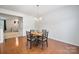 Bright dining area with round table and four chairs at 2011 Sage Park Dr, Charlotte, NC 28217