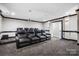 Home theater with reclining seats and projector at 531 Coman Ln, Kings Mountain, NC 28086