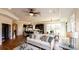Open floor plan with kitchen, dining, and living areas at 132 Alenda Lux Cir # 7, Mooresville, NC 28115