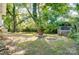 Large backyard with shed and mature trees at 430 Dave Lyle Blvd, Rock Hill, SC 29730