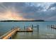 Private dock with boat lift and scenic lake views at 3446 Governors Island Dr, Denver, NC 28037