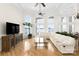 Spacious living room with lake view and comfortable seating at 3446 Governors Island Dr, Denver, NC 28037