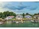 Luxury waterfront homes with private docks at 3446 Governors Island Dr, Denver, NC 28037
