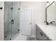 Bathroom with a large walk-in shower and modern finishes at 2005 Germany Dr, Dallas, NC 28034