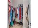 Walk-in closet with ample hanging space and shelving at 2005 Germany Dr, Dallas, NC 28034