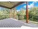 Spacious deck with wooden flooring and a view of the backyard at 518 Ideal Way, Charlotte, NC 28203