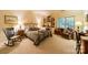 Cozy bedroom with a charming rocking chair and built-in shelving at 80 Fairview Farms Rd, Shelby, NC 28150