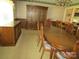 Formal dining room with large table and hutch at 115 Sunrise Cir, Shelby, NC 28150