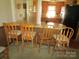 Kitchen features a breakfast bar with wooden stools at 115 Sunrise Cir, Shelby, NC 28150