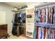 Large walk-in closet with ample shelving and hanging space at 114 Market St, Rockwell, NC 28138