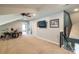 Versatile loft space featuring carpet and a wall-mounted TV at 114 Market St, Rockwell, NC 28138