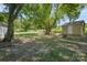 Large backyard with a storage shed and plenty of green space at 1021 Wall St, Statesville, NC 28677