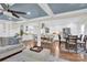 Open living space with kitchen and dining area views at 6639 Ronda Ave, Charlotte, NC 28211