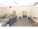 Garage with car, shelving and additional storage space at 6929 Plough Dr, Charlotte, NC 28227