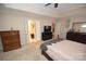 Main bedroom with ensuite bathroom access and large windows at 6929 Plough Dr, Charlotte, NC 28227