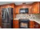 Modern kitchen with stainless steel appliances and granite countertops at 213 Press Sweezy Rd, Kings Mountain, NC 28086