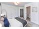 Bright bedroom with ensuite bathroom and double door closet at 3245 Jackson Rd, Mooresville, NC 28115