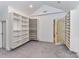 Large walk-in closet with ample shelving at 3245 Jackson Rd, Mooresville, NC 28115