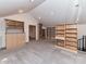Spacious bonus room with built-in shelving and drawers at 3245 Jackson Rd, Mooresville, NC 28115