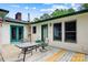 Deck with table and chairs, offering relaxing outdoor space at 1099 4Th Avenue Nw Dr, Hickory, NC 28601
