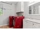 Laundry room with washer, dryer, and sink at 1099 4Th Avenue Nw Dr, Hickory, NC 28601