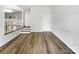 Bright dining room with hardwood floors and views to the living room at 1819 Danbury St, Gastonia, NC 28052