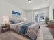Spacious bedroom with large window and neutral decor at 1008 Ribbon Ln, Charlotte, NC 28205