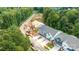 Aerial view of townhome community and surrounding area at 10607 Audubon Ridge Dr # 27, Cornelius, NC 28031
