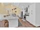 Modern kitchen with a large island and stainless steel appliances at 6236 Old Corral St, Charlotte, NC 28277