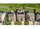 Aerial view of houses with solar panels at 4534 Carrington Dr, Lancaster, SC 29720