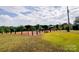 Horse pasture with riding arena and hay at 1470 River Hills Ct, Taylorsville, NC 28681